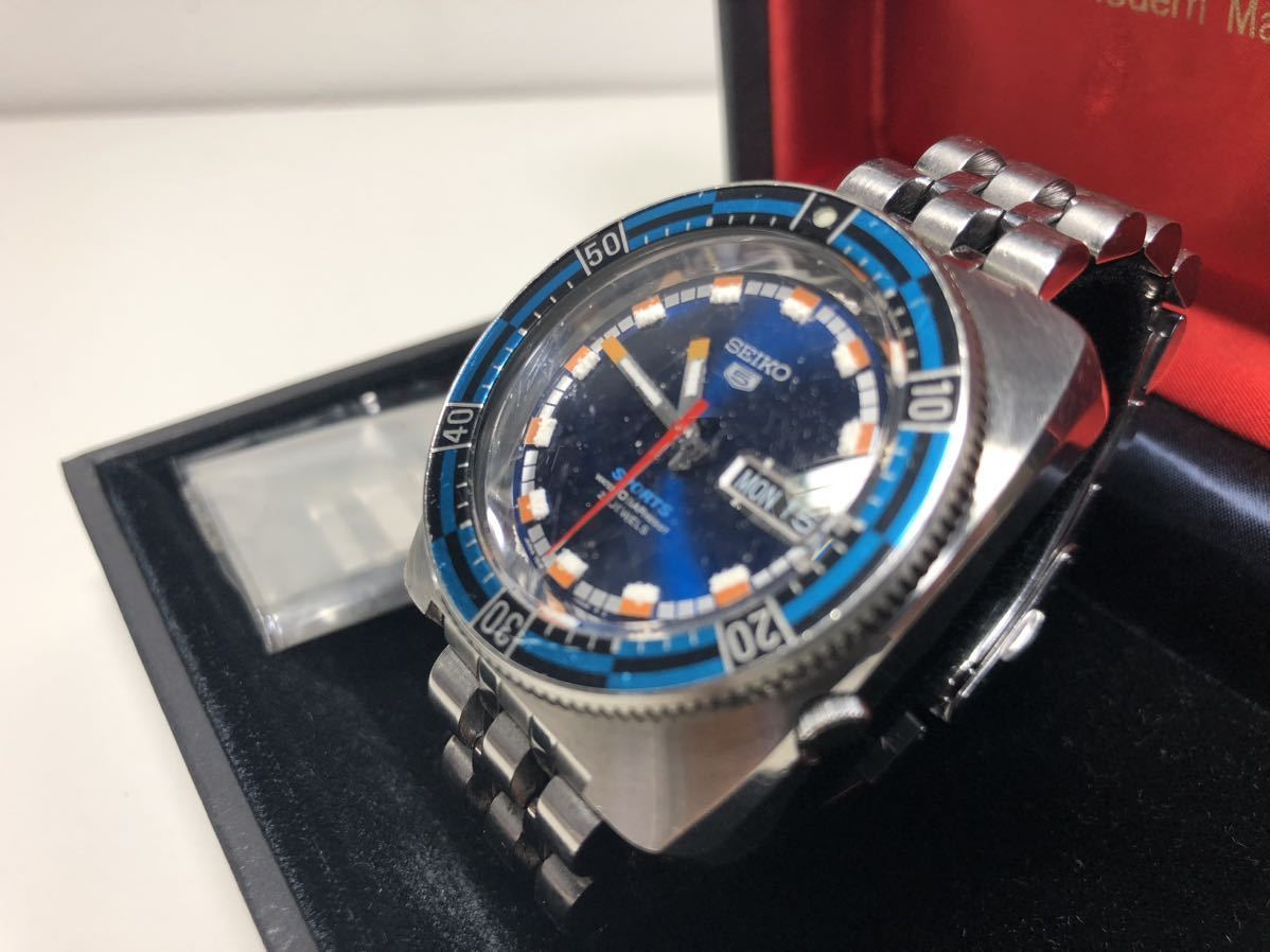 SEIKO 5SPORTS 7S36-0080 ヴィンテージ時計 | martingroupvirtual.com.ar