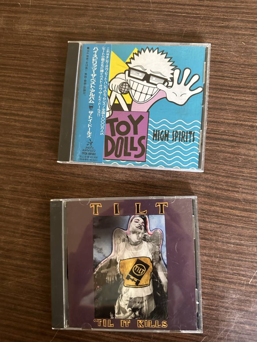 HIGH SPIRITS ハイ スピリッツ ベスト TOY DOLLS トイ ドールズ CD tilt Till It Kills ティルト OFFSPRING メロコア 2枚組 Hi-STANDARD