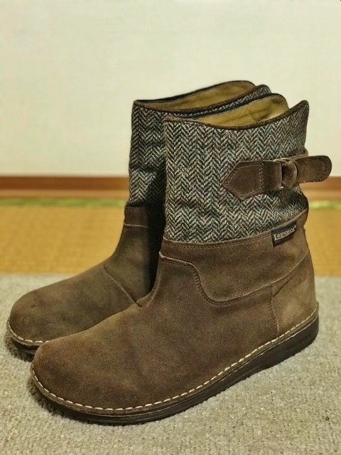 本物の コラボ 別注 美品 4.2万円 限定 フットプリンツ 革靴 ブーツ