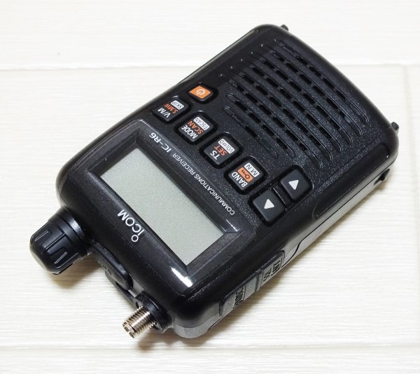  Icom IC-R6 wide obi region receiver 0.1~1309MHz full cover reception modified settled charge battery set beautiful goods 