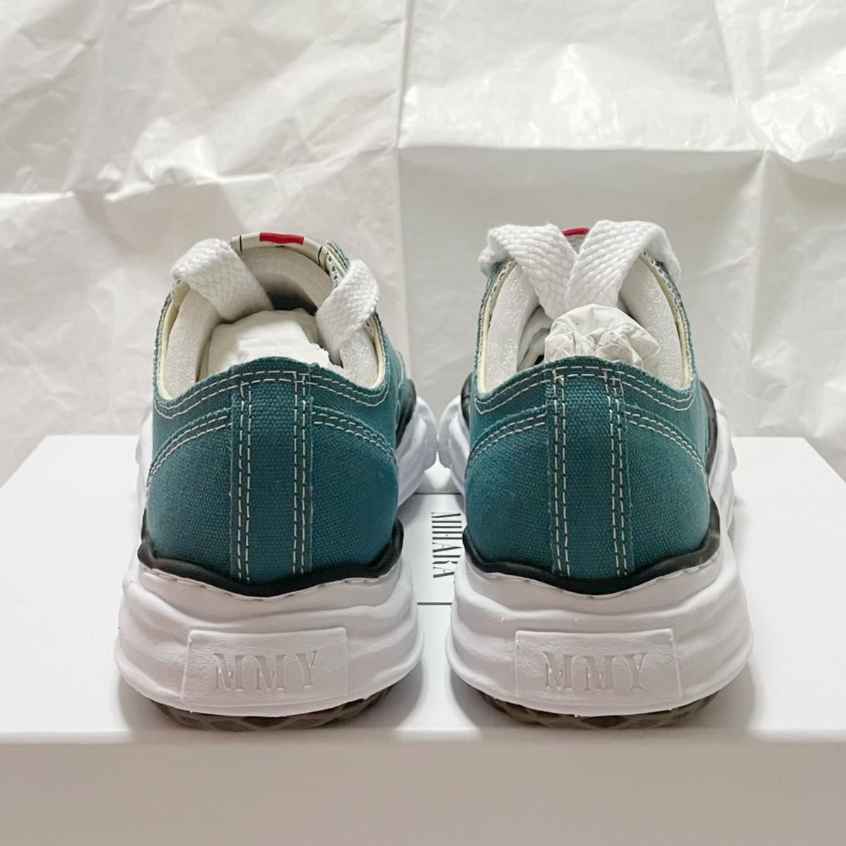 MIHARA YASUHIRO PETERSON blue ミハラヤスヒロ 水色 | www.mclegal.info