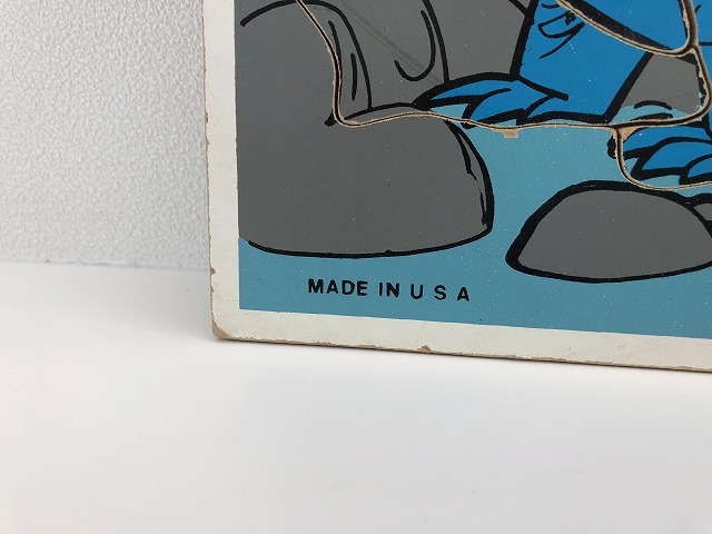 1980's PLAYSKOOL 木製 パズル ビンテージ フリントストーン ハンナバーベラ vintage USA [vz-360]_画像3