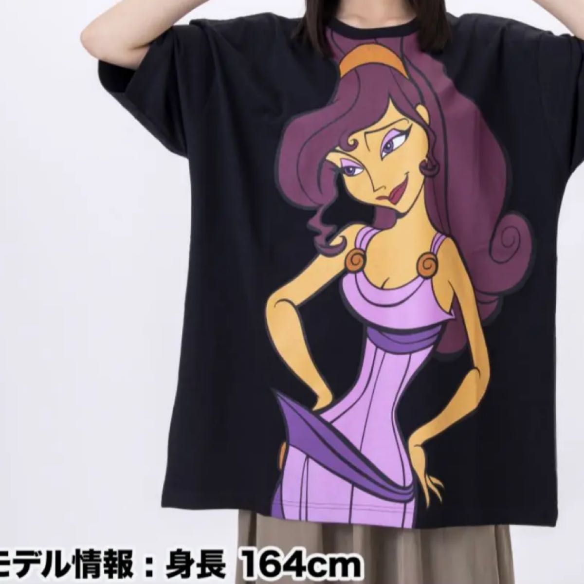 ディズニー メガラ ハデス Tシャツ ビッグシルエット ユニ ディズニー メガラ ハデス Tシャツ ビッグシルエット ユニ