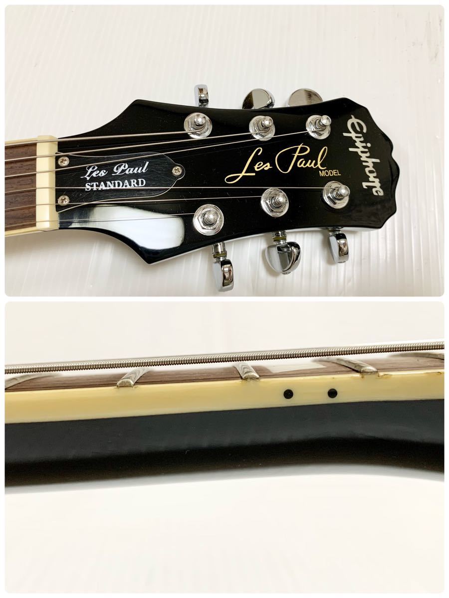送料無料】 EPIPHONE Les Paul standard blackレスポール エレキギター