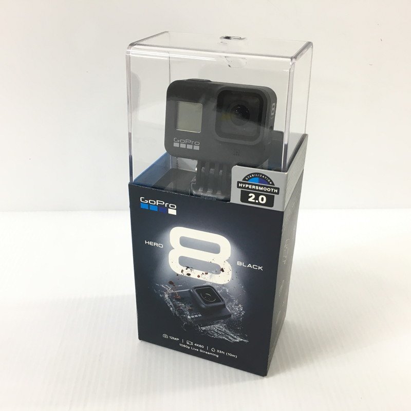 TEI【中古美品】 GoPro HERO8 ブラック CHDHX-801-FW 未開封 アクションカメラ 〈94-230602-TS-5-TEI〉の画像1