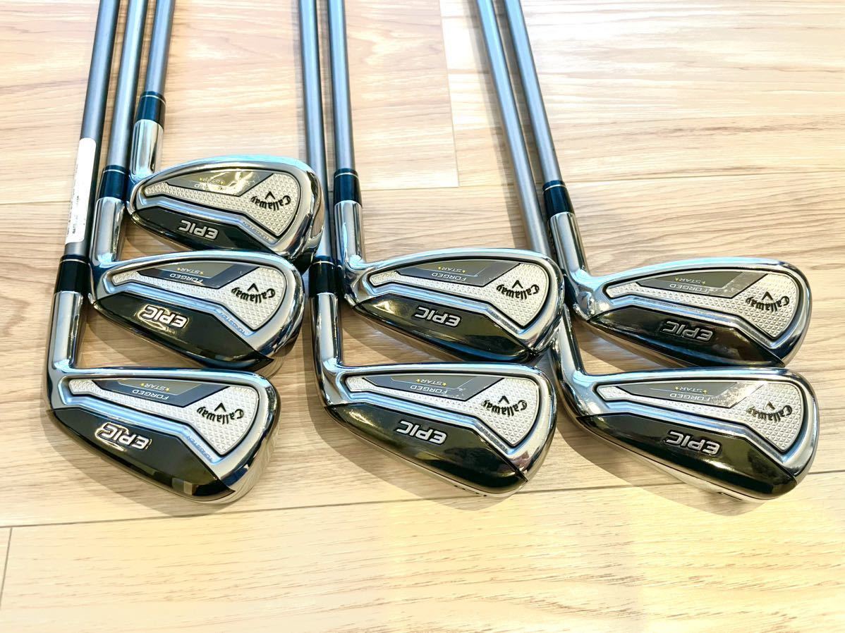 Callaway Forged Star epic キャロウェイ エピック アイアンセット 7本