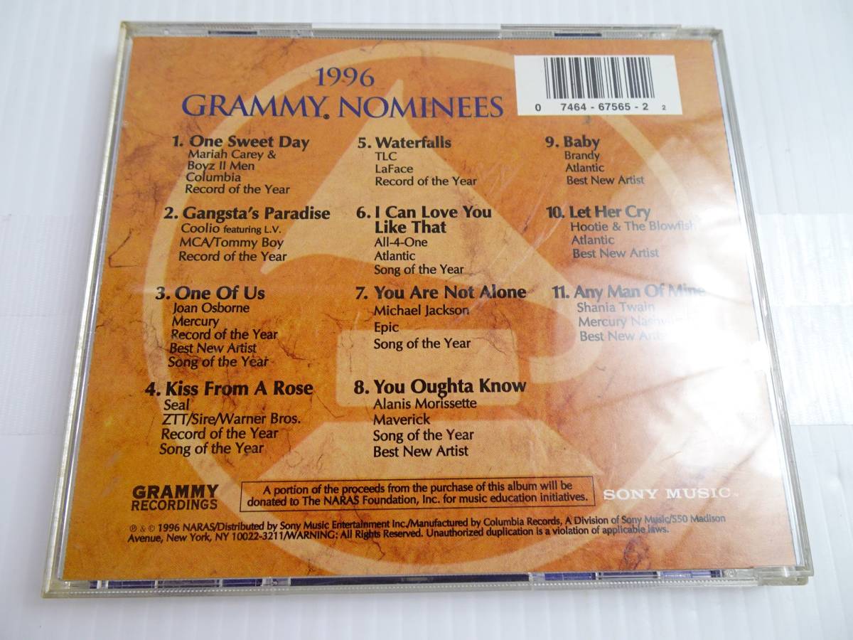 L146・1996 GRAMMY NOMINEES CD 動作確認済 中古現状品_画像2