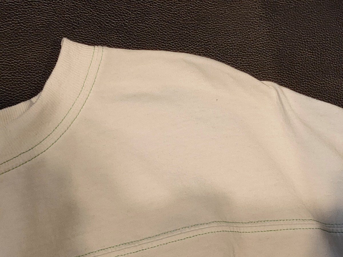【送料無料】美品 1,2回使用 しまむら インフルエンサー コラボ aguaist nozomi のぞみ ナンバーPT Tシャツ Mサイズ トップス の画像5