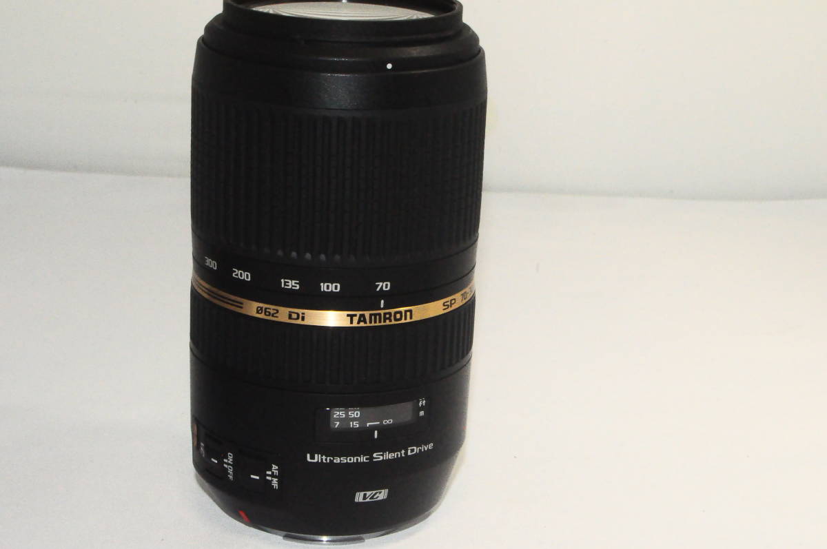 美品】Tamron タムロン SP 70-300mm F4-5.6 Di VC USD A005E Canon