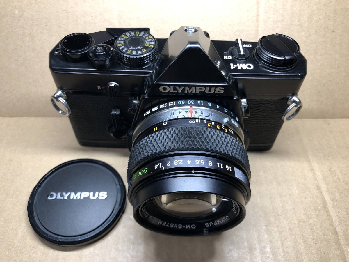 OLYMPUS OM-1 ブラック オリンパス フィルムカメラ MF一眼レフ OM