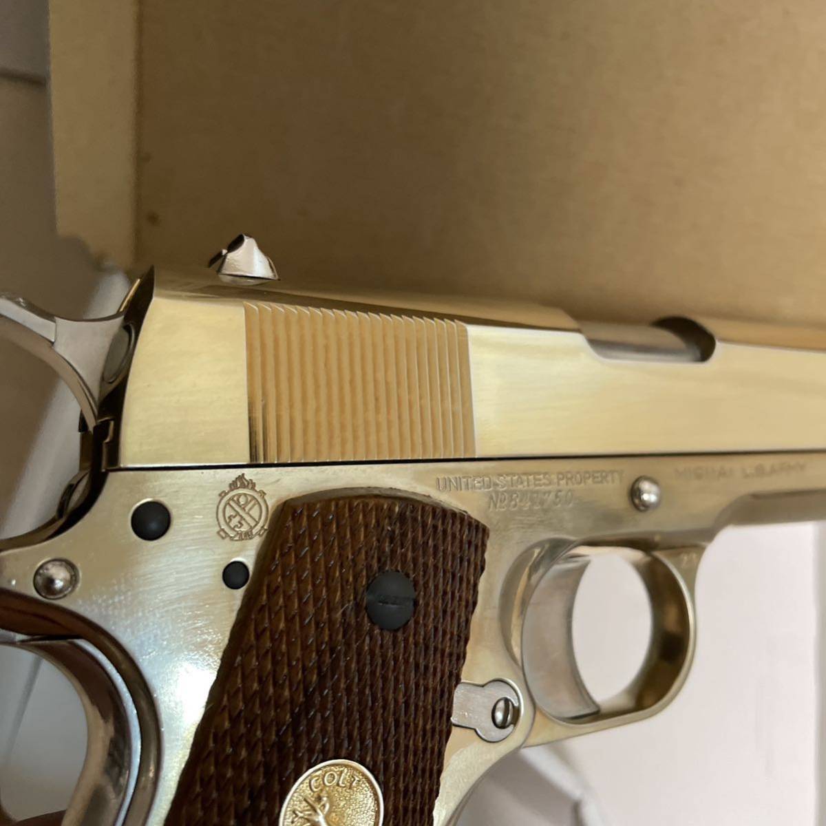 HOBBY FIX] コルト M1911 A1 メガウェイト モデルガン サビあり