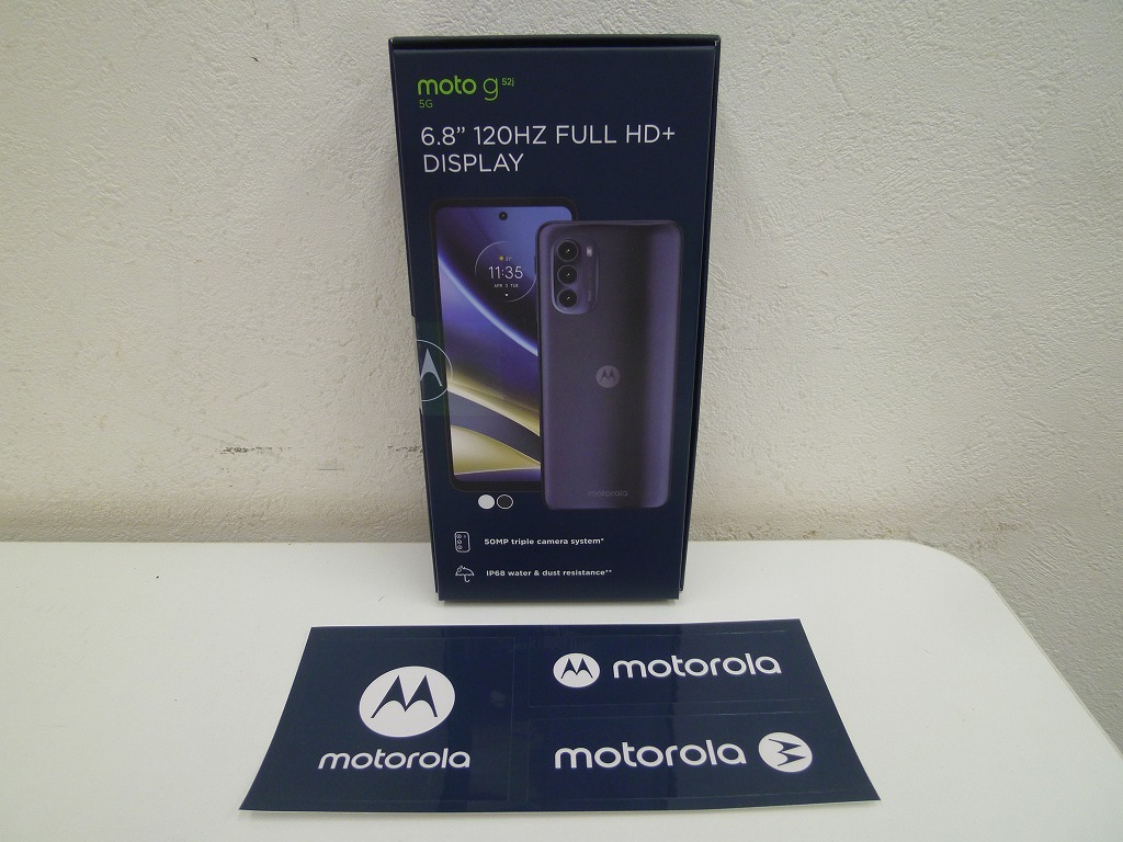 未開封 motorola moto g52j 5G パールホワイト SIMフリー ノンキャリア