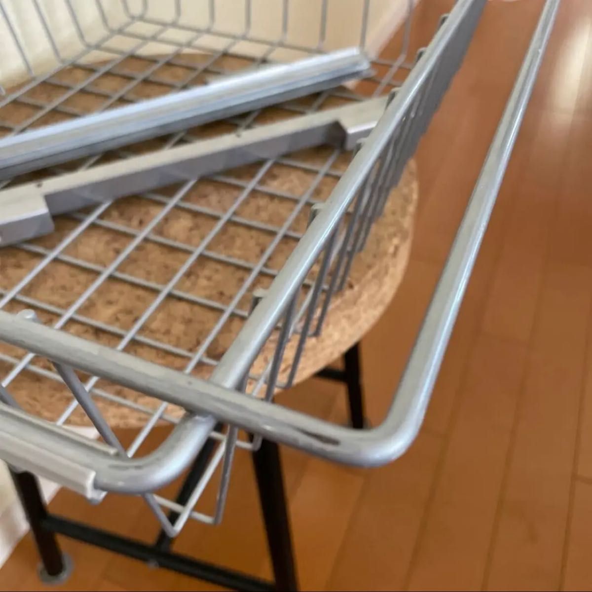無印良品 スチールユニットシェルフ 追加用ワイヤーバスケット3 無印良品 スチールユニットシェルフ 追加用ワイヤーバスケット3