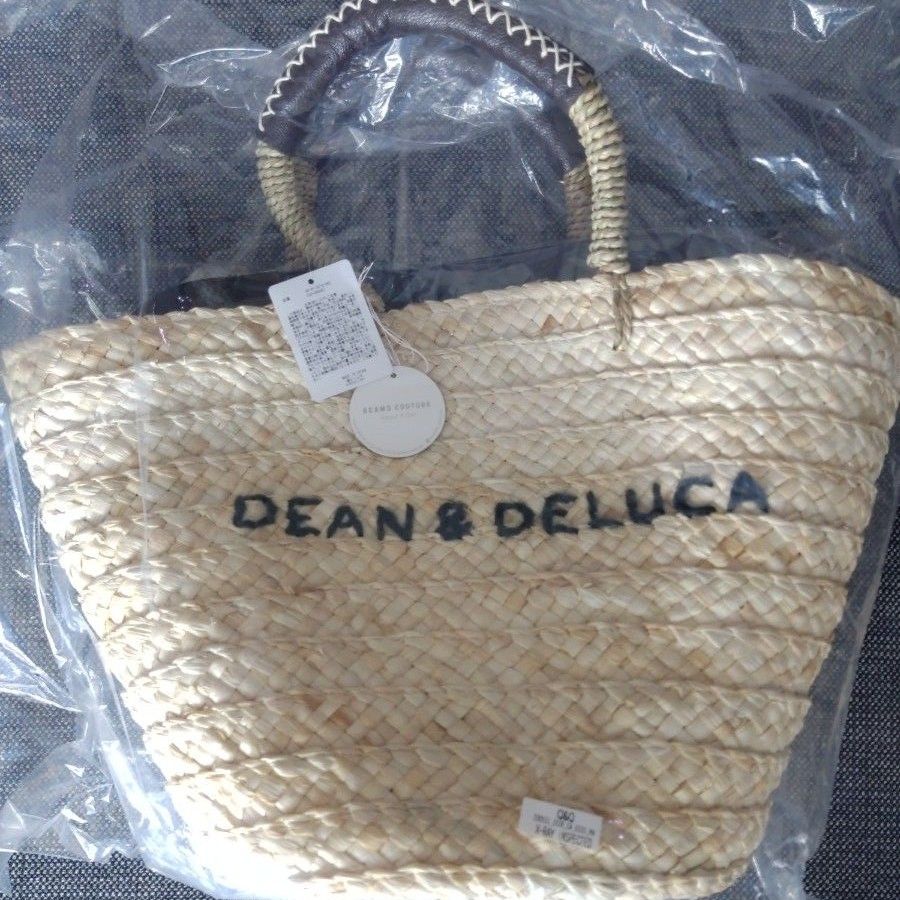 DEAN＆DELUCA×BEAMS 保冷カゴバッグ　大 ディーン&デルーカ