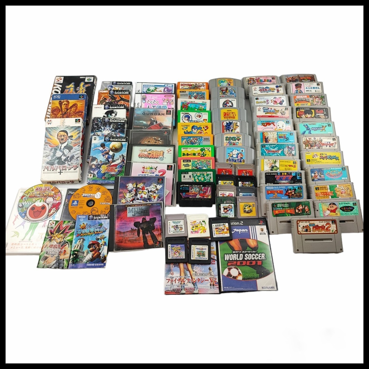 動作未確認 ゲームソフト 大量まとめ売り スーパーファミコン SFC