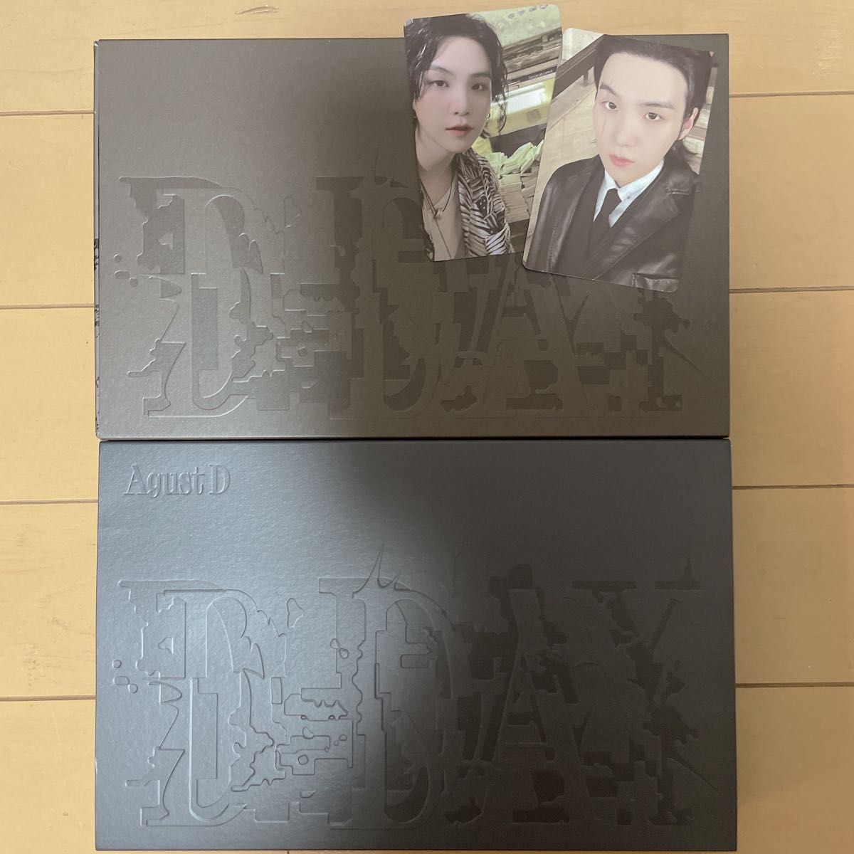 SUGA Agust D ユンギ D-DAY未開封プレミアムフォト CD2形態 SUGA Agust D ユンギ D-DAY未開封プレミアムフォト CD2形態