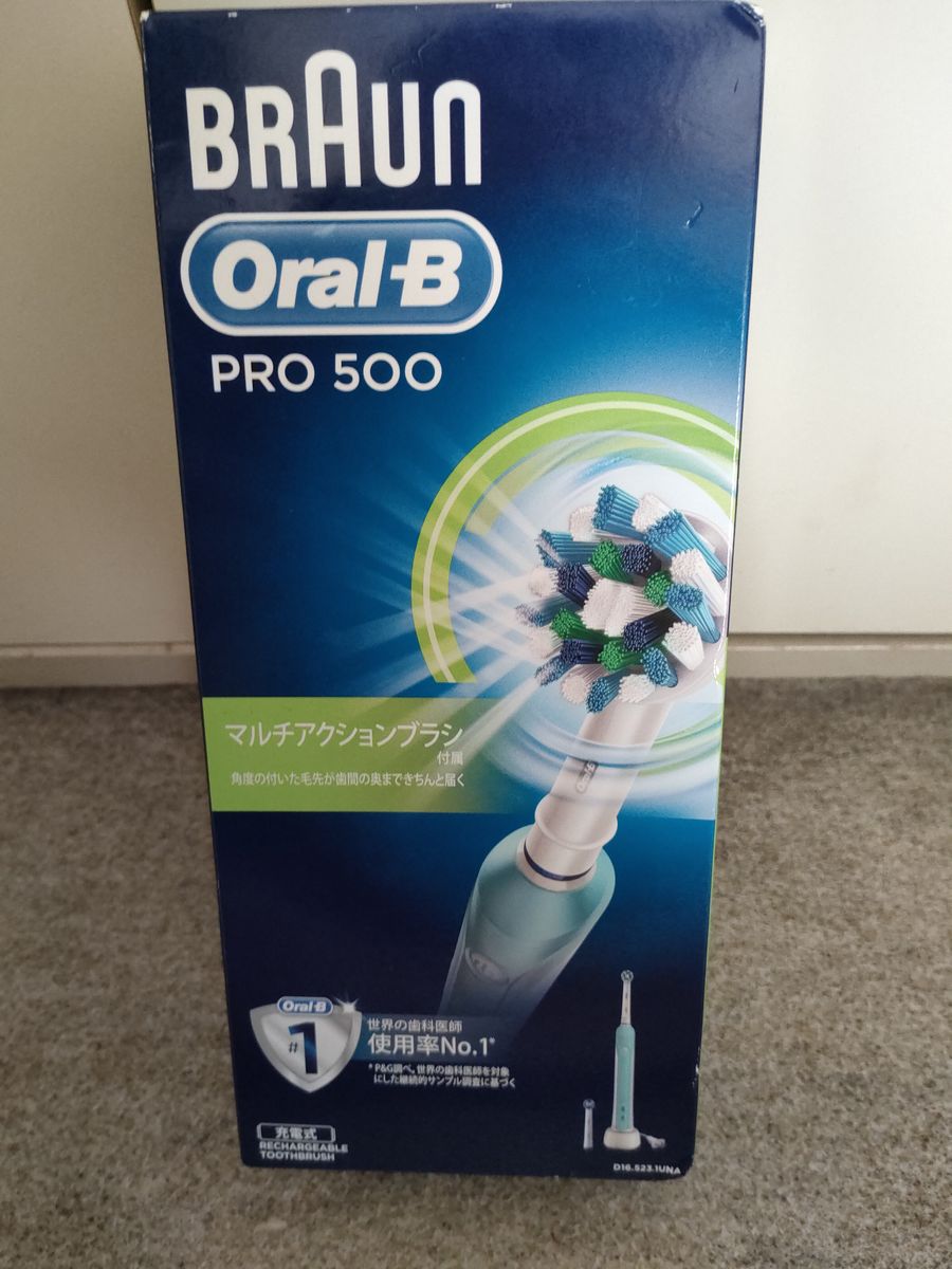 BRAUN 電動歯ブラシ オーラルB プロフェッショナルケア500