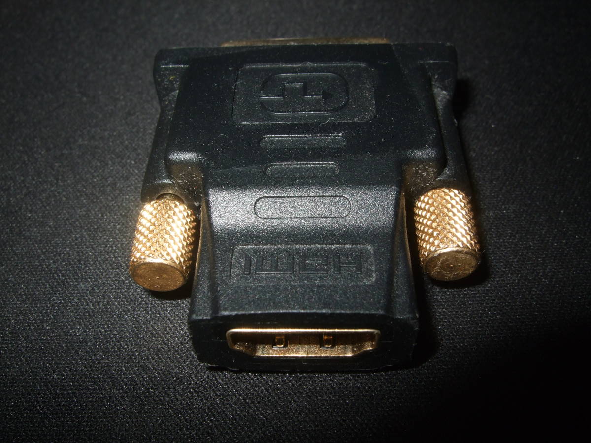 DVI-D HDMI変換アダプター + 4K/60Hz対応 HDMI 延長アダプター + HDMI L型アダプター 上向き + Type-C 対応 カードリーダーライター セット_画像2