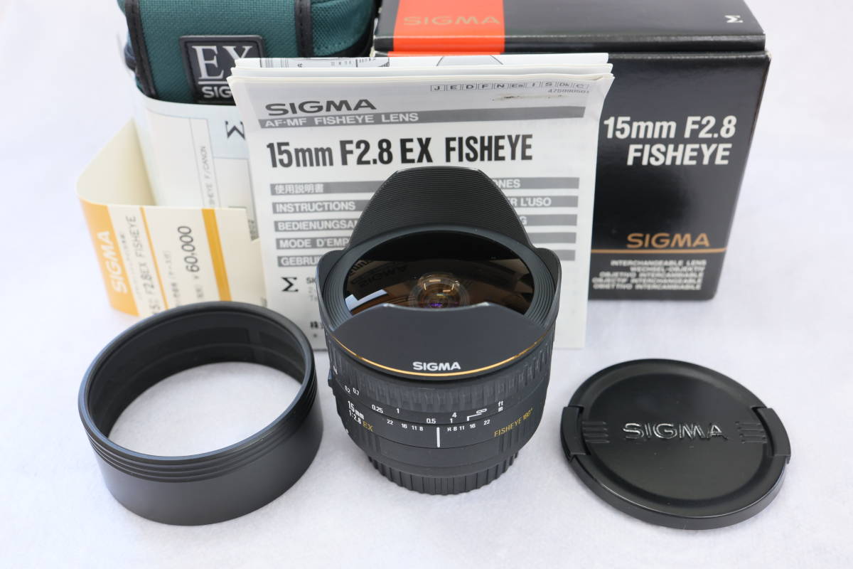 シグマ SIGMA AF EX DG 15mm F2.8 FISHEYE - 通販 - hanackenovinky.cz