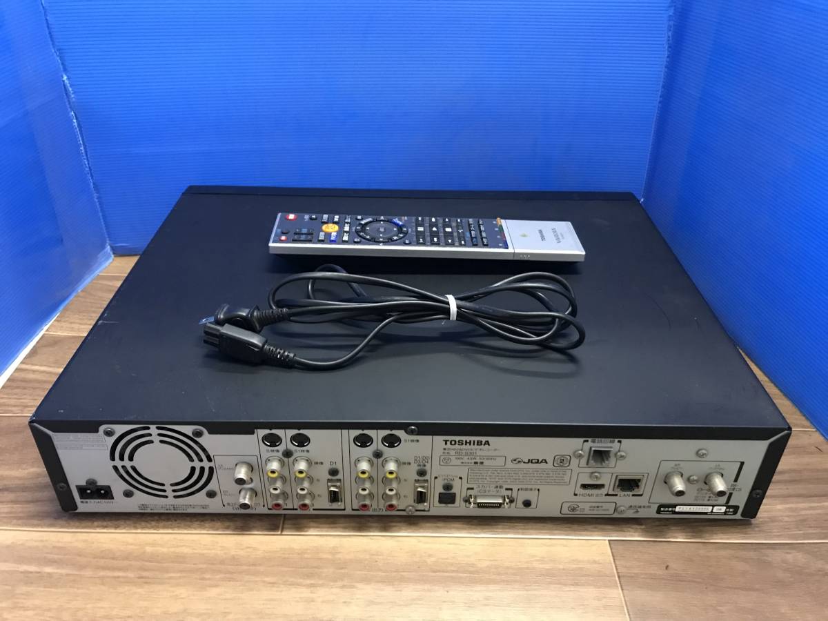  Toshiba TOSHIBA HDD/DVD video recorder RD-S301 original remote control attaching secondhand goods B-7974