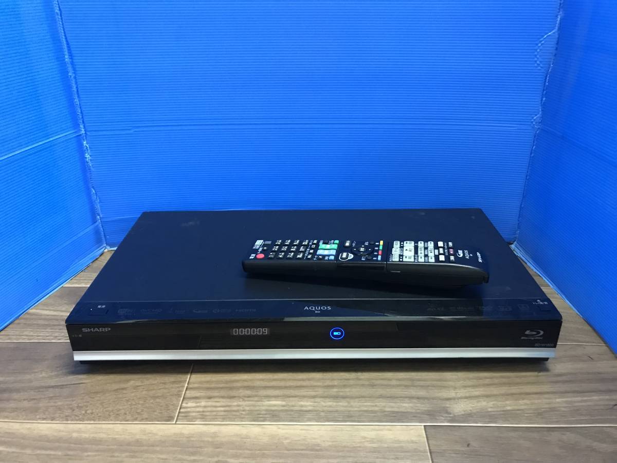 SHARP Blue-ray disk recorder BD-W1800 original remote control attaching secondhand goods B-8136