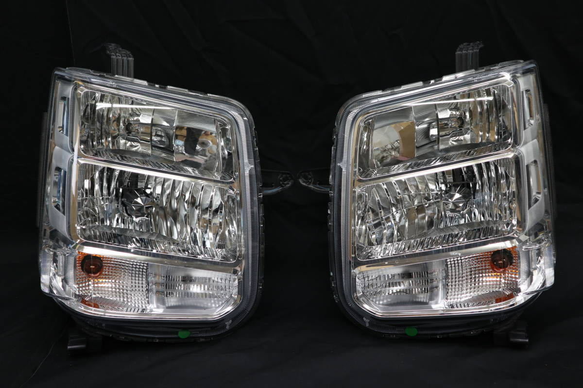 新車外し エブリィワゴン DA17W 純正ヘッドライト 左右セット HID