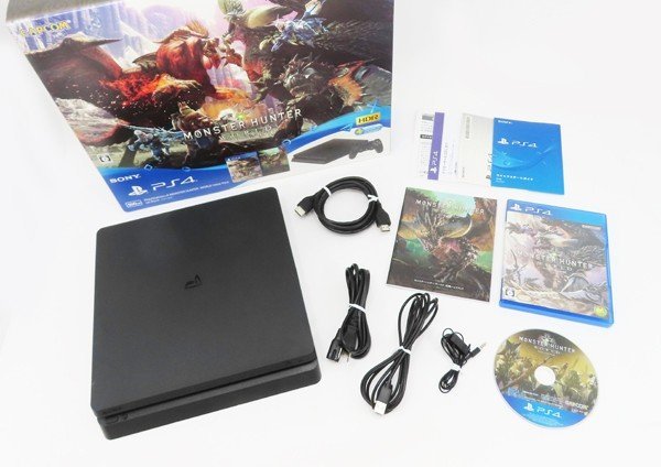 ♪○【SONY ソニー】PS4本体 Monster Hunter:World Value Pack 500GB