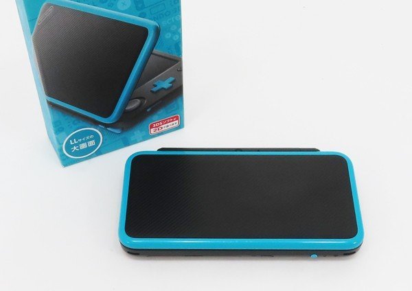 ○【任天堂】Newニンテンドー2DS LL ブラック×ターコイズ | www