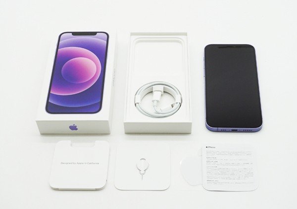 ◇【au/Apple】iPhone 12 128GB SIMロック解除済み MJNJ3J/A
