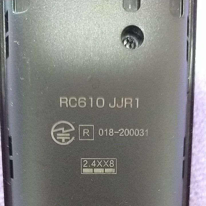 TCLテレビリモコン RC610 JJR1