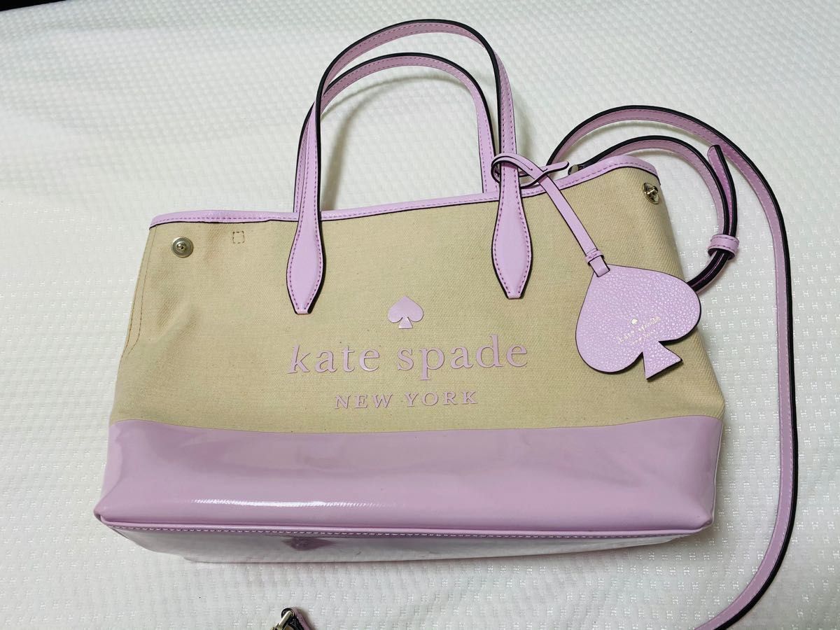 【新品未使用】ケイトスペード kate spade トートバッグ 大きめ ストラップ付き　2020 東京オリンピック 斜めがけ