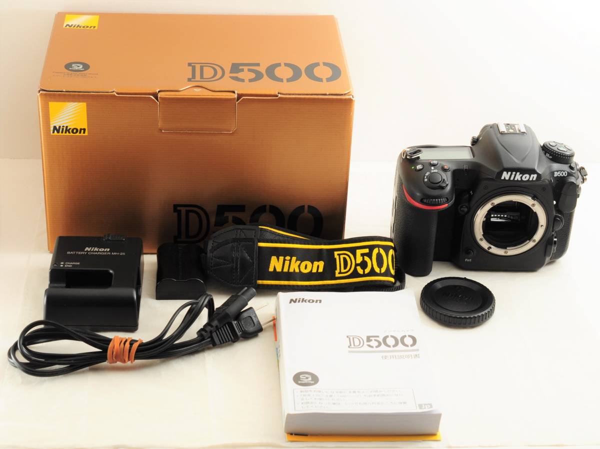 ニコン NIKON D500 ボディ外観美品 元箱付！ | activoskateshop.com