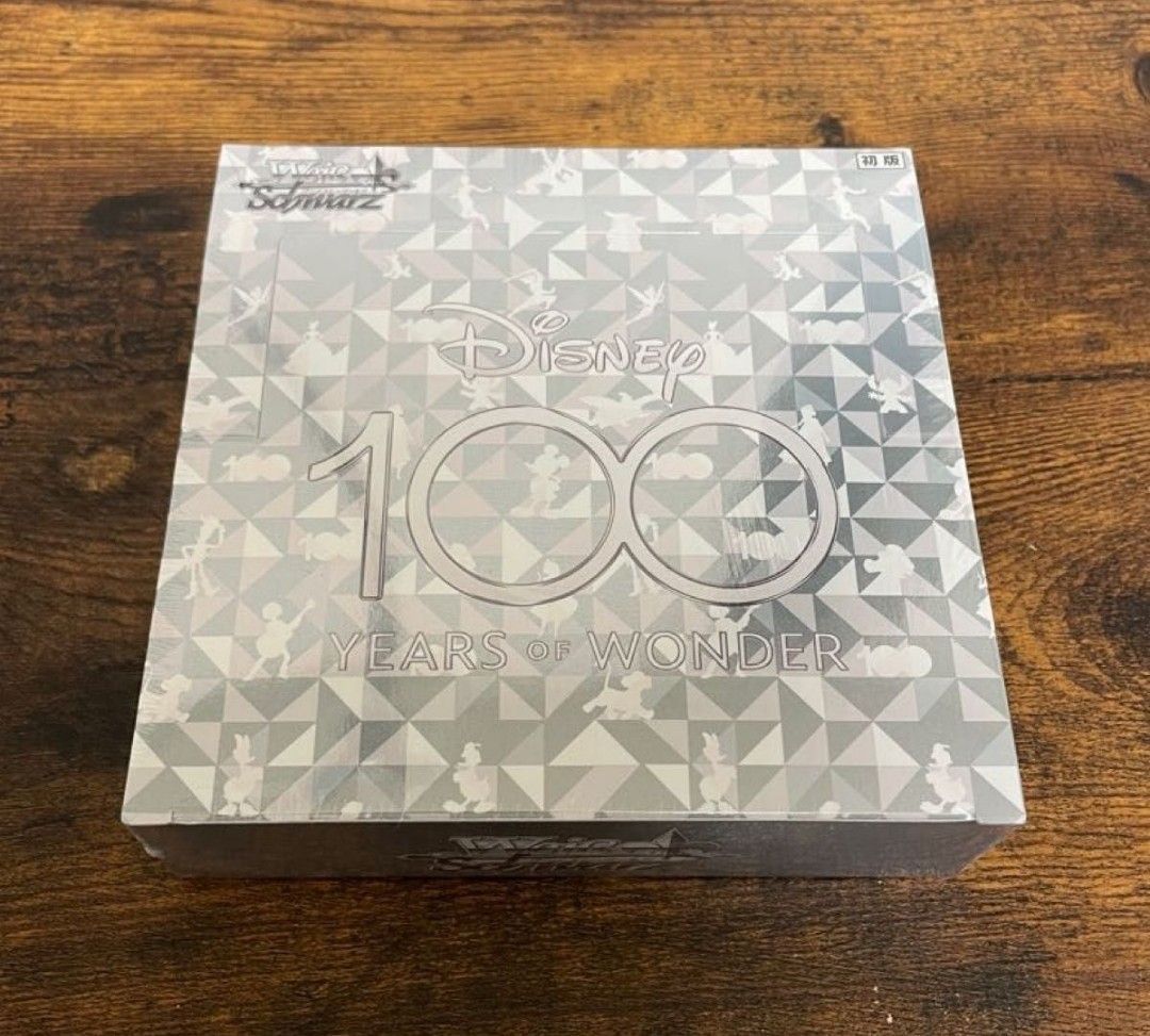 ヴァイスシュバルツ ディズニー100 3BOXセット Disney100 初版
