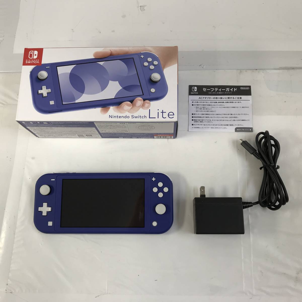 ◇【中古/1円~】Nintendo Switch Lite本体ブルーHDH-S-BBZAA(JPN