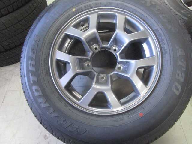 スズキ　ジムニーシエラ　JB74W純正　ダンロップ　195/80R15　15インチ4本セット　　　納車外し品　　　越谷_画像2