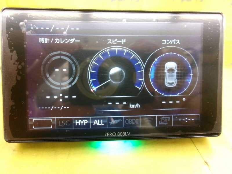 レーザー&レーダー探知機(ZERO 808LV) コムテック リコール済み 岩槻