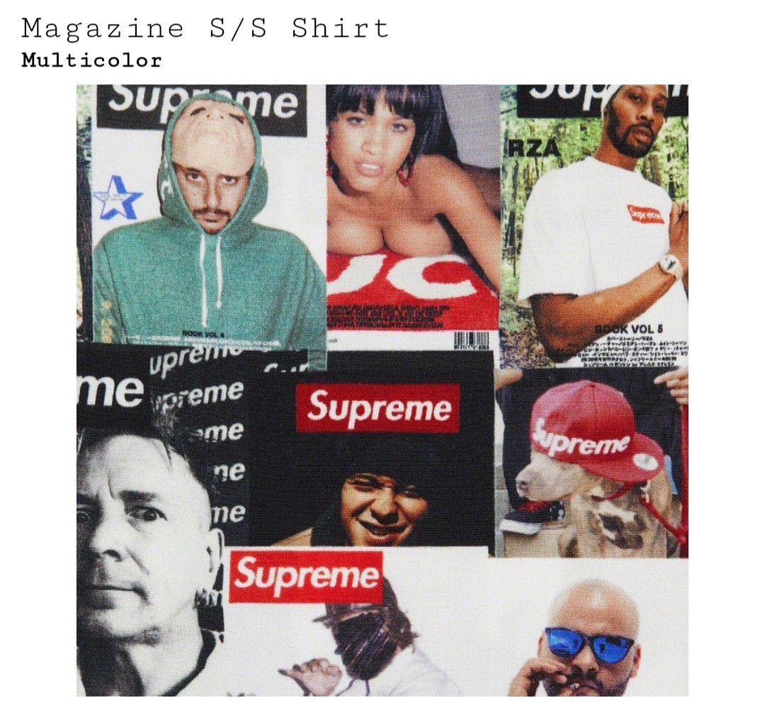 Supreme☆Magazine S/S Shirt Lサイズ Large Multicolor マルチカラー
