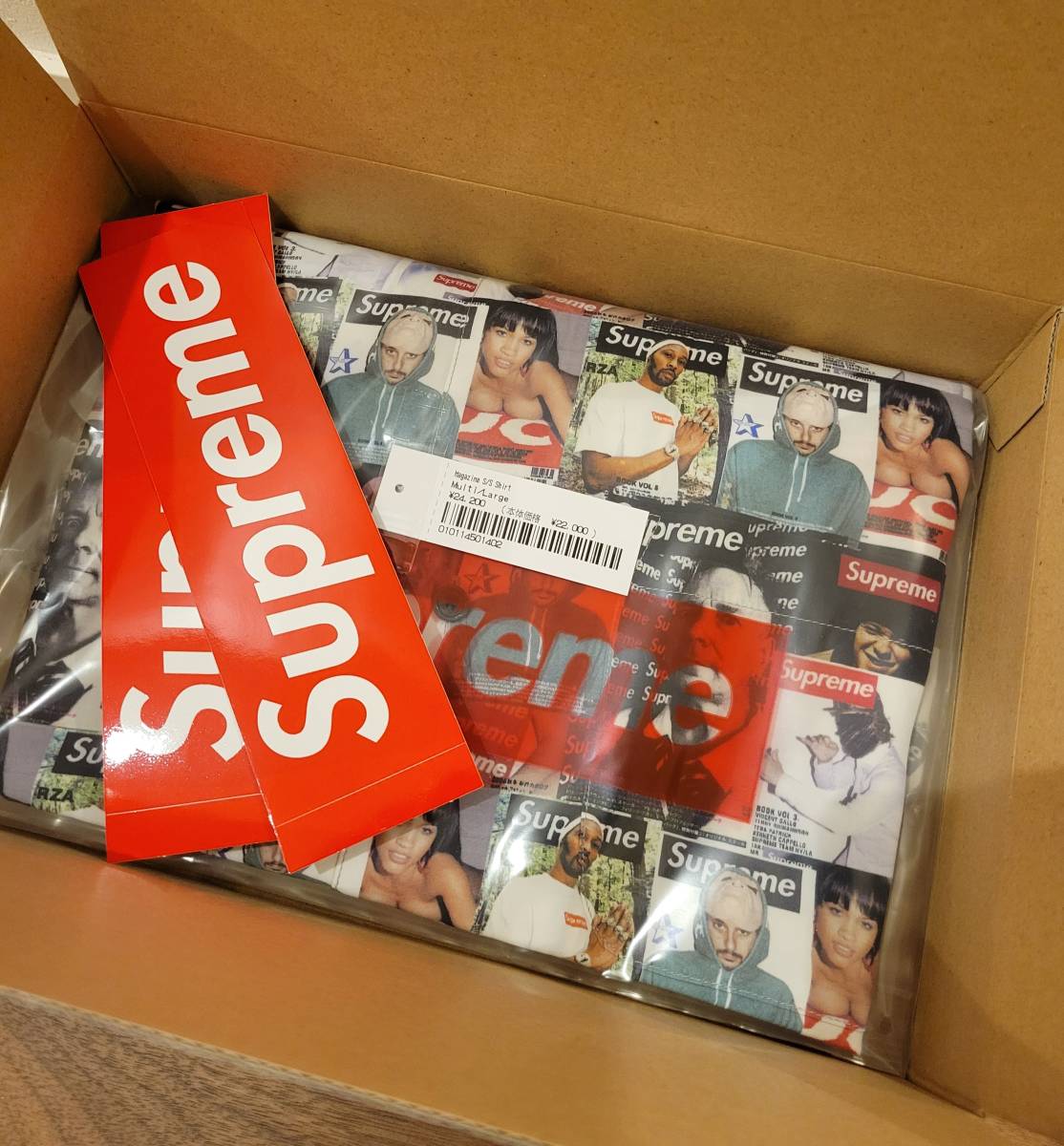 Supreme☆Magazine S/S Shirt Lサイズ Large Multicolor マルチカラー