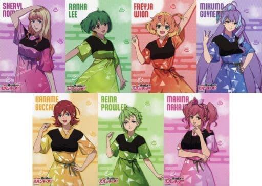 新品未開封】A3クリアポスター 全7種セット「マクロスF×マクロスΔ