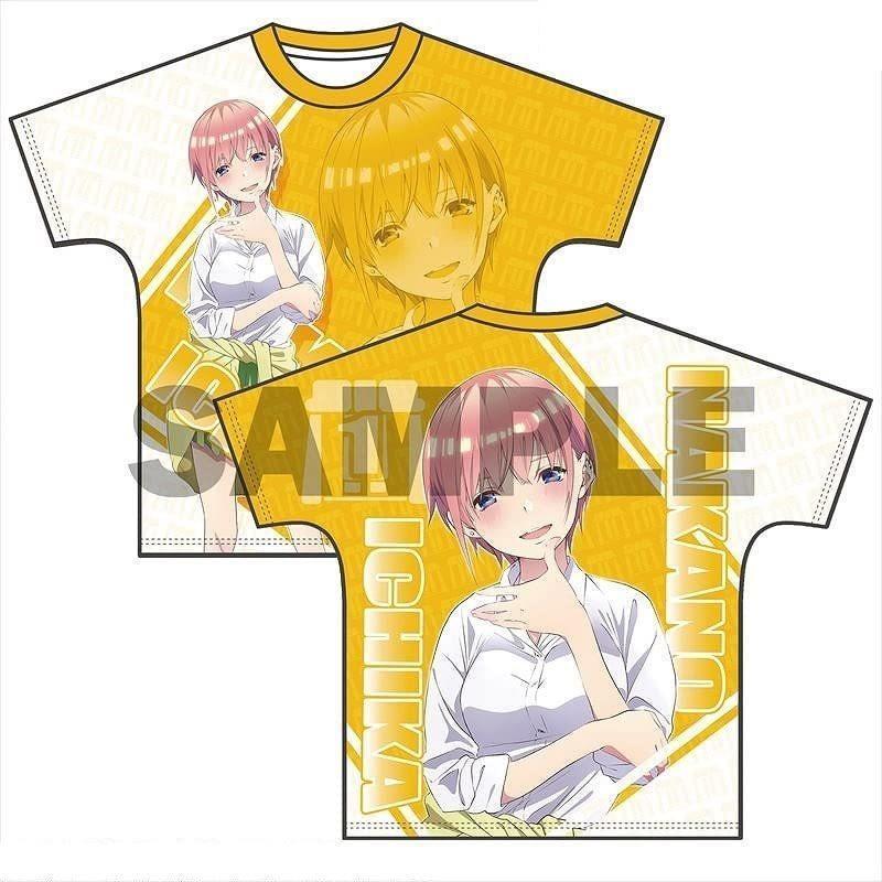 五等分の花嫁 中野一花 フルグラフィックtシャツ 夏制服ver. アニメフルグラフィックtシャツ Lsize_画像1