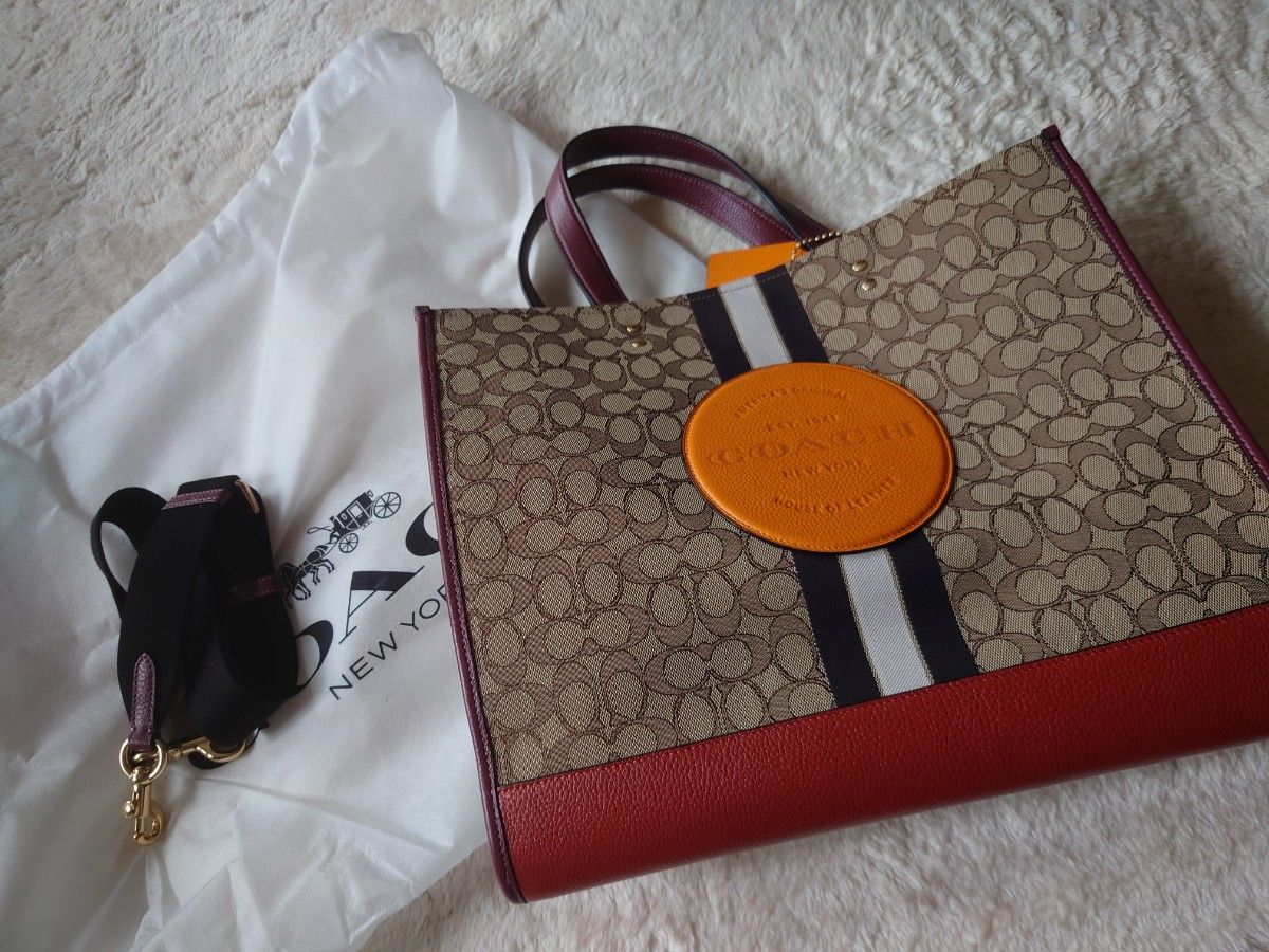 大きいサイズです!COACH コーチ 2WAY バッグ