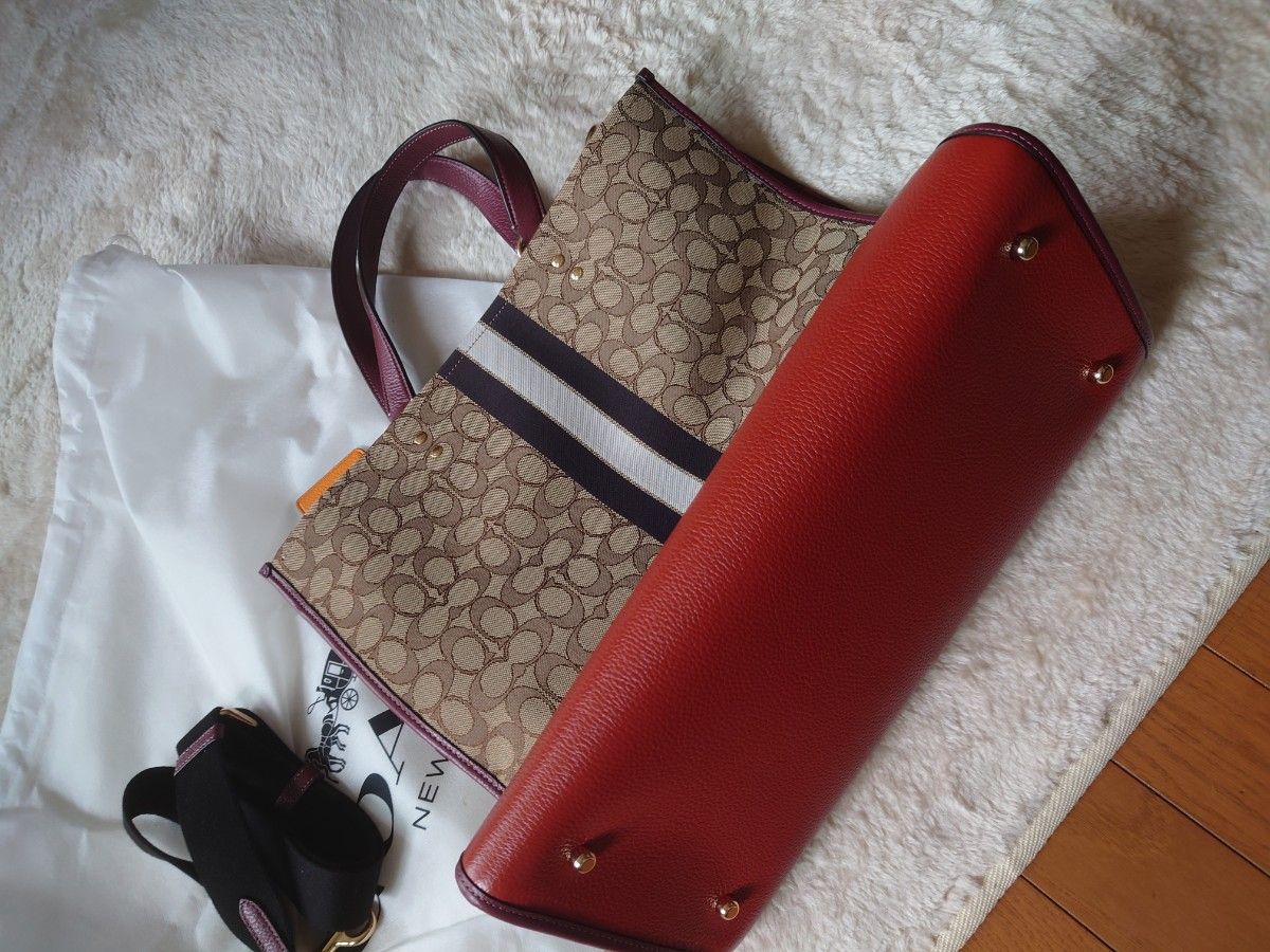 大きいサイズです!COACH コーチ 2WAY バッグ