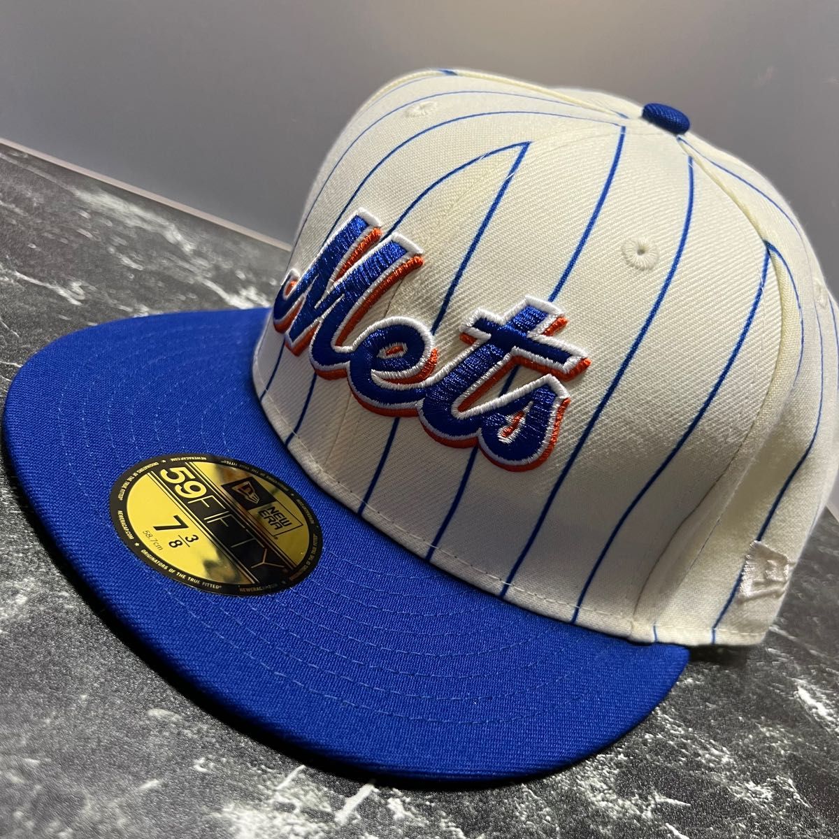 激レア！！NEW ERA メッツ59Fifty ストライプ