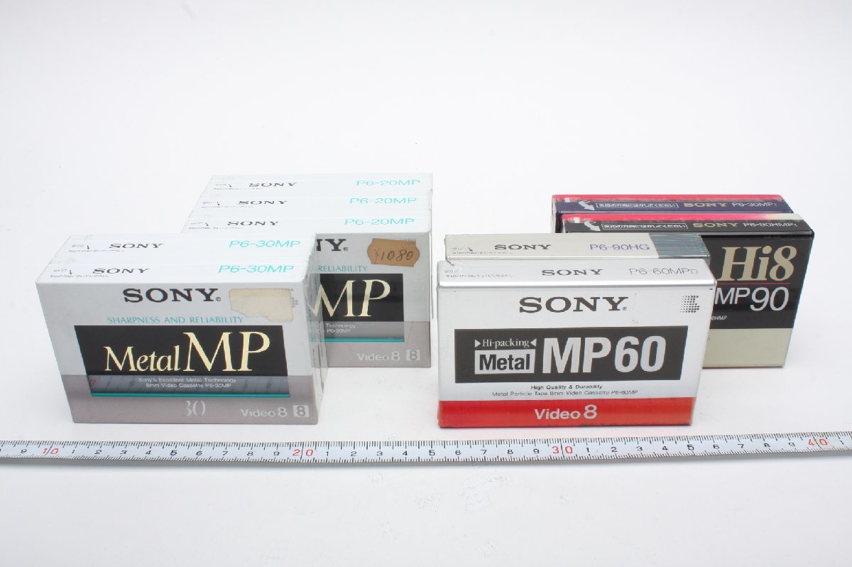 * новый товар SONY 8 мм видео кассета P6-20MP 3шт.@P6-30MP 2 шт P6-90HMP P6-60MP P6-90HG [ итого 9шт.@] Sony aw3250