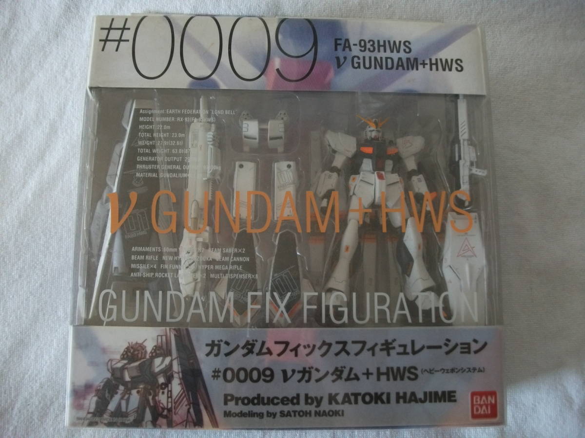 GFF ガンダム逆襲のシャア νガンダム＋HWS ヘビーウェポンシステム アムロ・レイ フィックス フィギュレーション