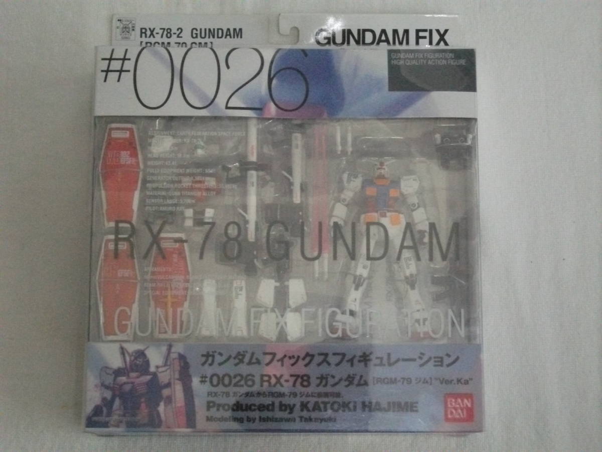 多数出品同梱OK GFF ガンダム0079 RX-78 ガンダム RGM-79 ジム Ver.Ka 未開封 アムロ・レイ フィックス フィギュレーション