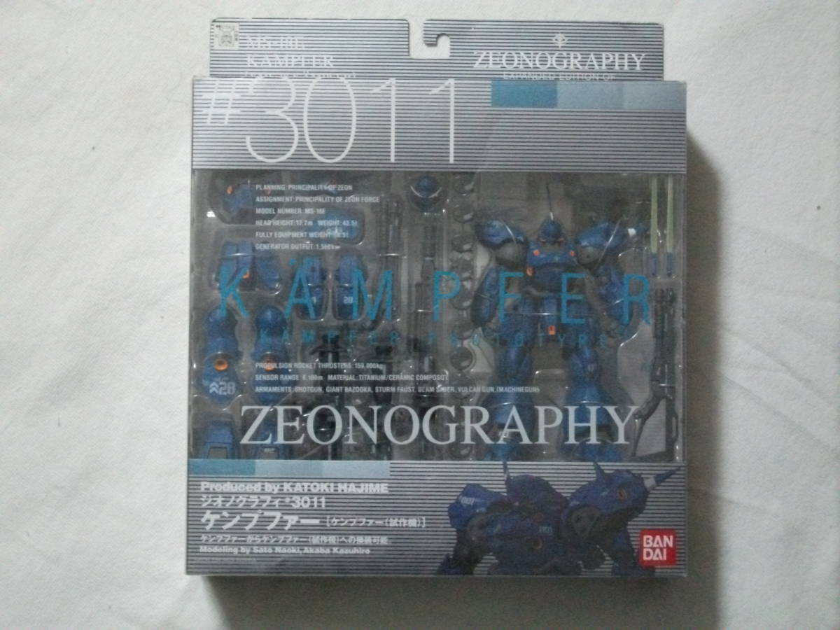 多数出品同梱OK GFF ガンダム0080 ケンプファー ケンプファー試作型 ポケットの中の戦争 ZEONOGRAPHY ジオノグラフィ