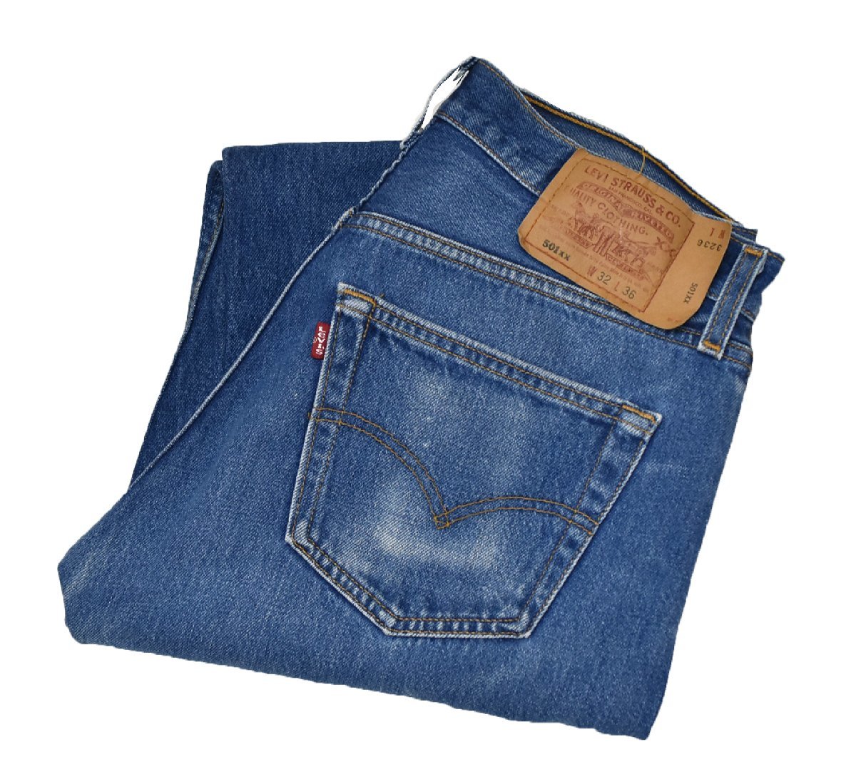 【ビンテージ】【USA製】【LEVI'S】【リーバイス５０１】501【デニムパンツ】【32x36】CD2126-50-CF03