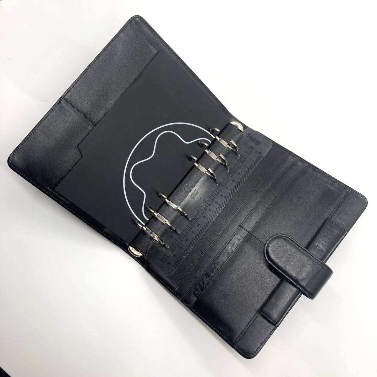 ☆良好☆MONTBLANC モンブラン オルガナイザー レザー 手帳カバー