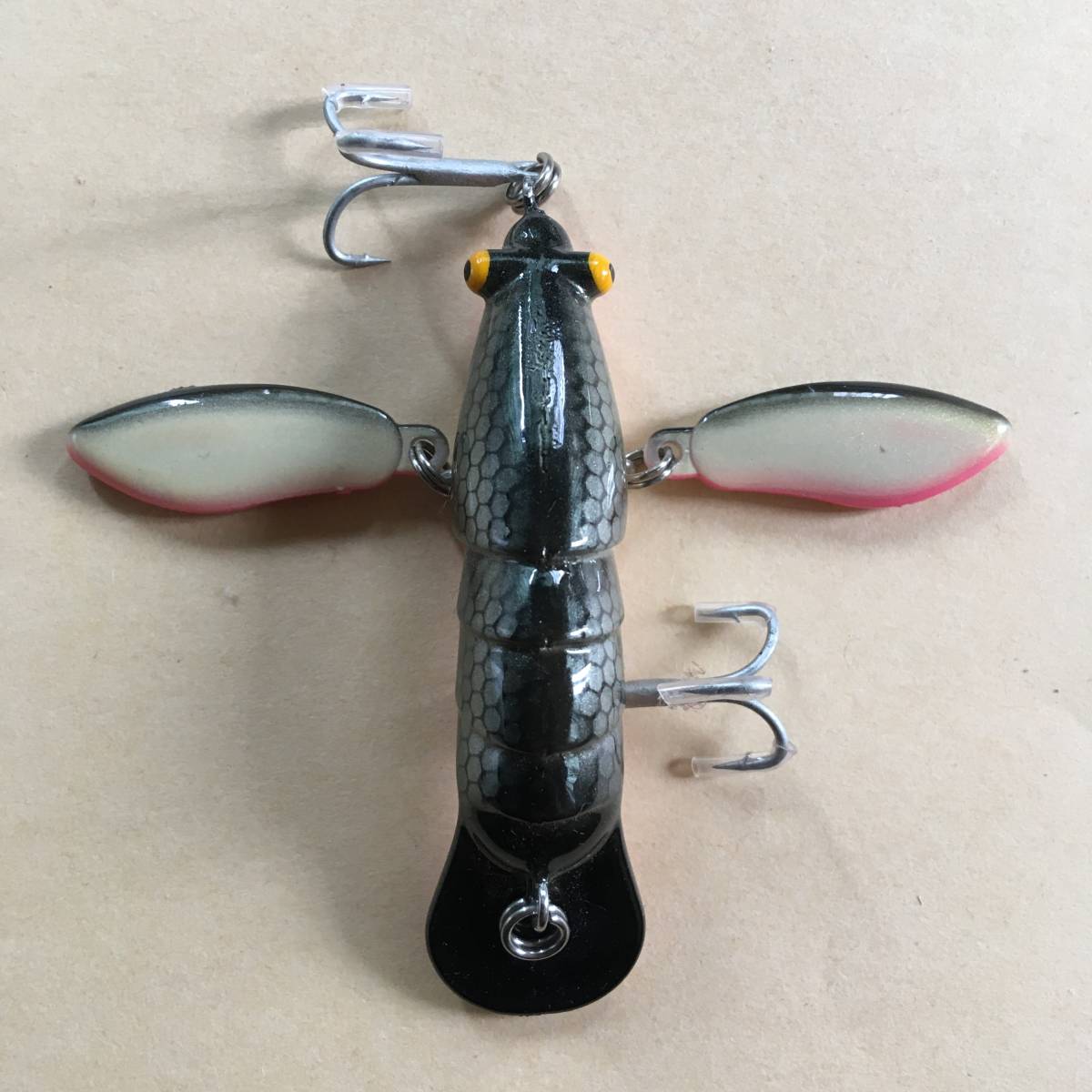 60mm crayfish lure sin King .. insect lure Minaux Crank Bait Shad vibration  Pro p Bait bag semi Noisy : Real Yahoo auction salling